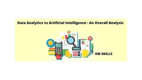 AI analyzing business data