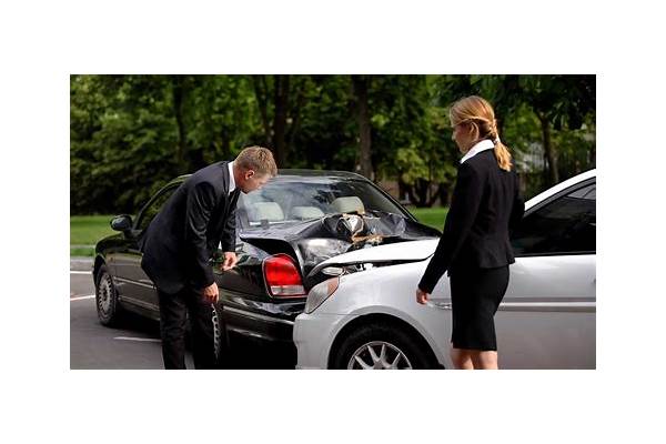 Car accident lawyer meeting with client in office