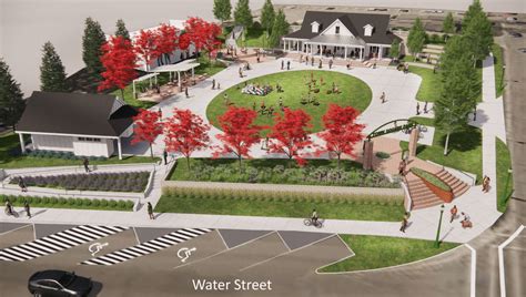 A serene view of Lafayette, Tennessee town square, highlighting its close-knit community vibe