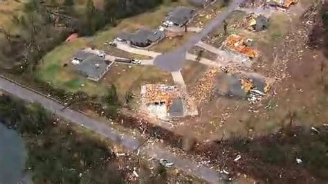 House with storm damage in Oklahoma